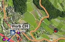 Weg zur Schiessanlage